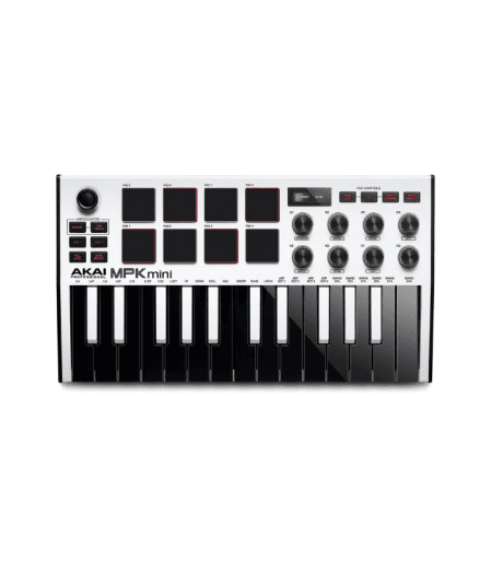 mpkminimk3-SE-White Akai Pro - MPK Mini Mk3 SE White - Image 1