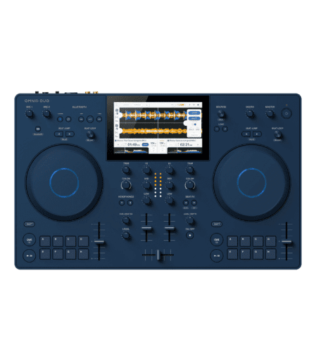 omnisduo-01 alphatheta OMNIS-DUO
Portable all-in-one DJ system