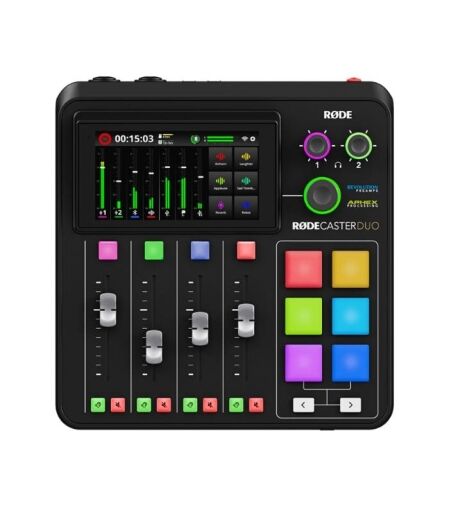 roadcaster-duo-main RODE RODECaster Duo Integrated Audio Production Studio