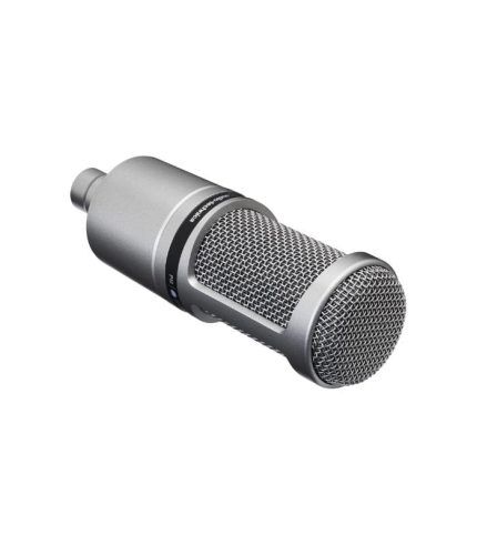 Audio-Technica 2020GM Cardioid Condenser Microphone Silver