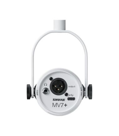 Shure MV7+ White - Yaya Station