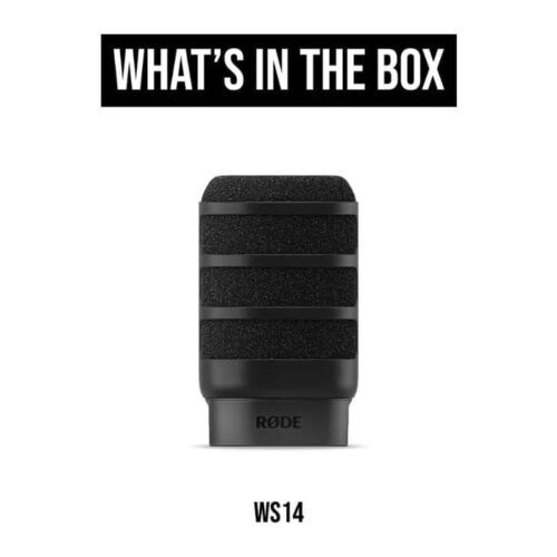 RØDE WS14 Premium Pop Filter for PodMic and PodMic USB