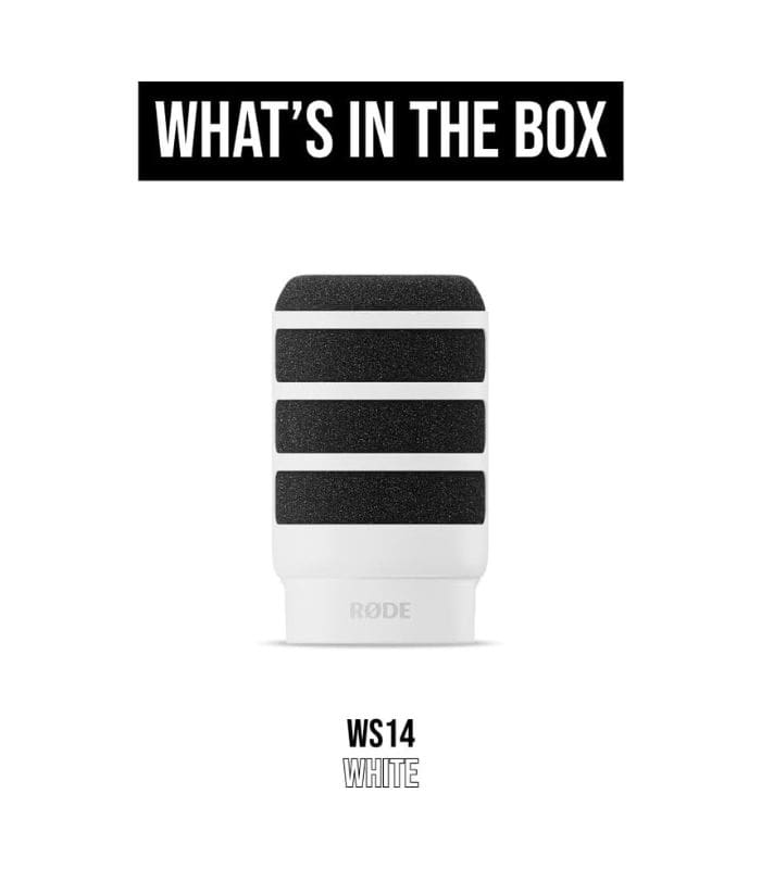 RØDE WS14 Premium Pop Filter for PodMic and PodMic USB