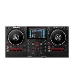 Numark Mixstream Pro+ Standalone DJ Controller, Amazon Music Unlimited Streaming, Mixer, Touchscreen, WiFi, Speakers, Works with Serato and Virtual DJ