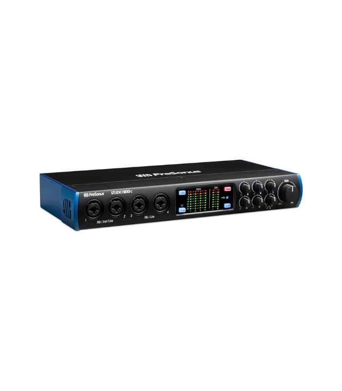 PreSonus Studio 1810c 18x8, 192 kHz, USB Audio Interface with Studio One Artist and Ableton Live Lite DAW Recording Software