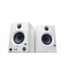 PreSonus Eris 3.5 2nd Gen HD Professional Studio Monitors with 3.5" Woven Composite Woofer, 1" Silk-Dome Tweeter, 50W Class AB Power and Tuning Controls (Auxillary) - Pair (White)