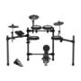 NuX DM-210 All Mesh Head Entry-Level Recordable Digital Drum Kit with Mesh Drum Pads, Independent Kick Drum, Diverse Sound Library, and Coach Function