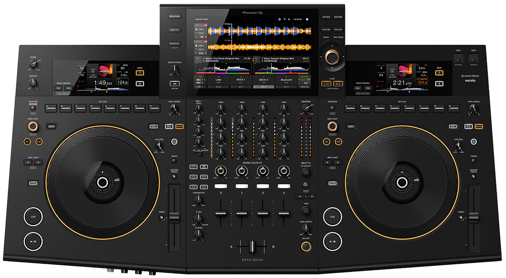 Pioneer DJ OPUS-QUAD Professional all-in-one DJ system - black
