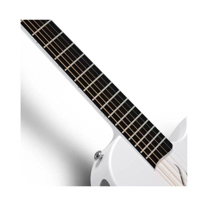 Enya Nova Go Mini Acoustic Guitar - White - Image 4