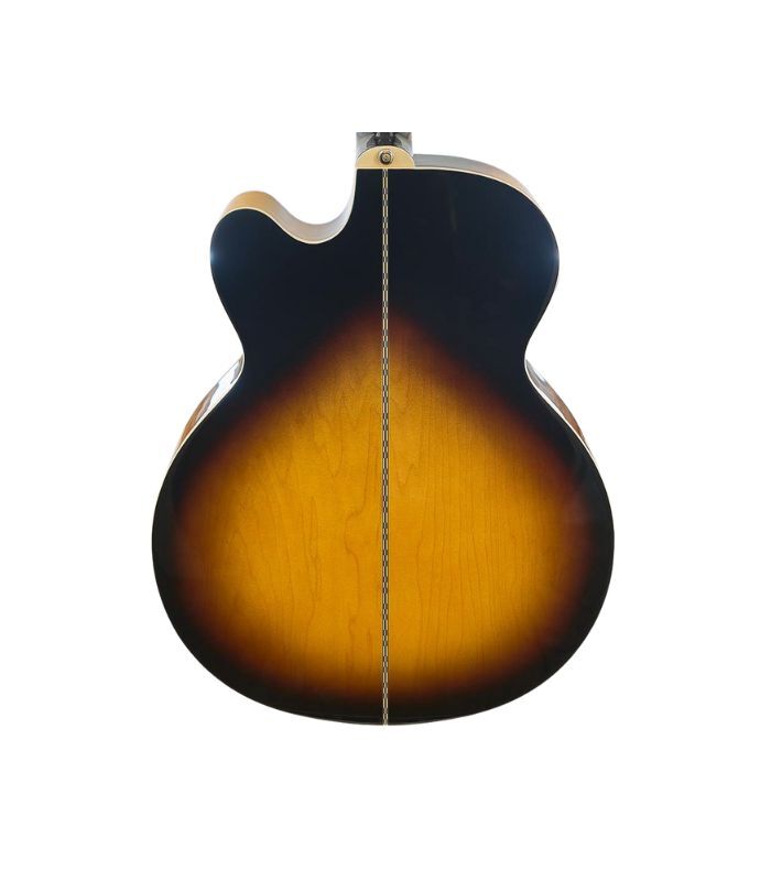 Epiphone - EEJ2VSGH1 J-200 EC Studio Guitar - Vintage Sunburst - Image 3