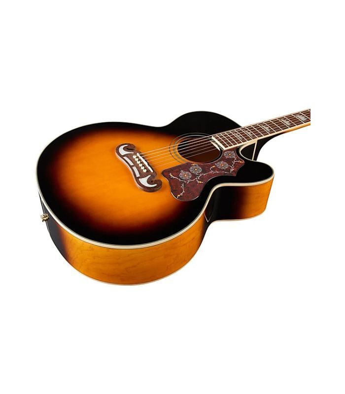 Epiphone - EEJ2VSGH1 J-200 EC Studio Guitar - Vintage Sunburst - Image 6