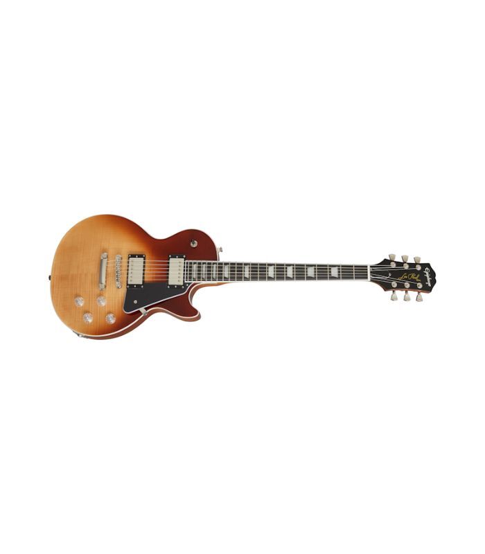 Epiphone - EILMFCLFNH1 Les Paul Modern Figured Guitar - Caffe Latte Fade - Image 8