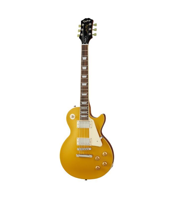 Epiphone - EILS5MGNH1 LP Standard 50s Solidbody - Metallic Gold - Electric Guitar - Image 1