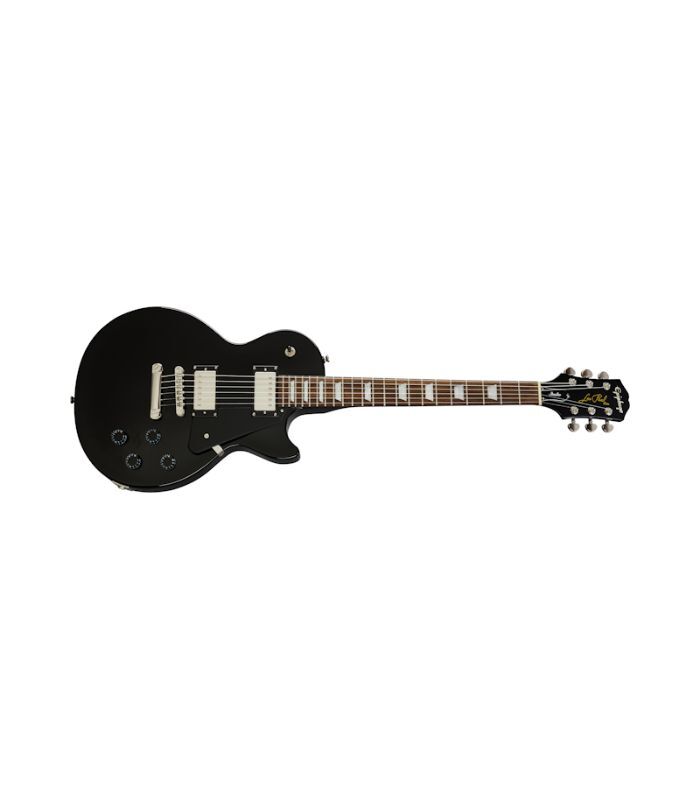 Epiphone - EILTEBNH1 LP Studio Electric Guitar - Ebony - Image 5