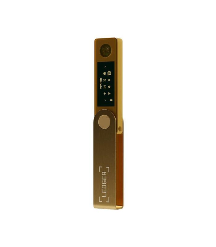 Ledger Nano X Crypto Wallet - Gold - Image 3