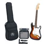 اس اكس غيتار اس اي ۱-اس كاي-۳ تي اس غيتار ستراتكاستر الكهربائي - طقم غيتار - صنبرست