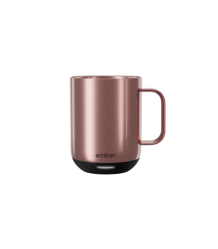 embermug2rose10oz إمبر - الكوب ۲ المجموعة المعدنية - ۱۰ أونصة / ۲۹٥ مل - الذهب الوردي - الصورة 1