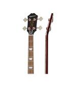 Epiphone - EBJCMGCH1 Bass Jack Casady 4 String Bass - Metallic Gold - Image 7