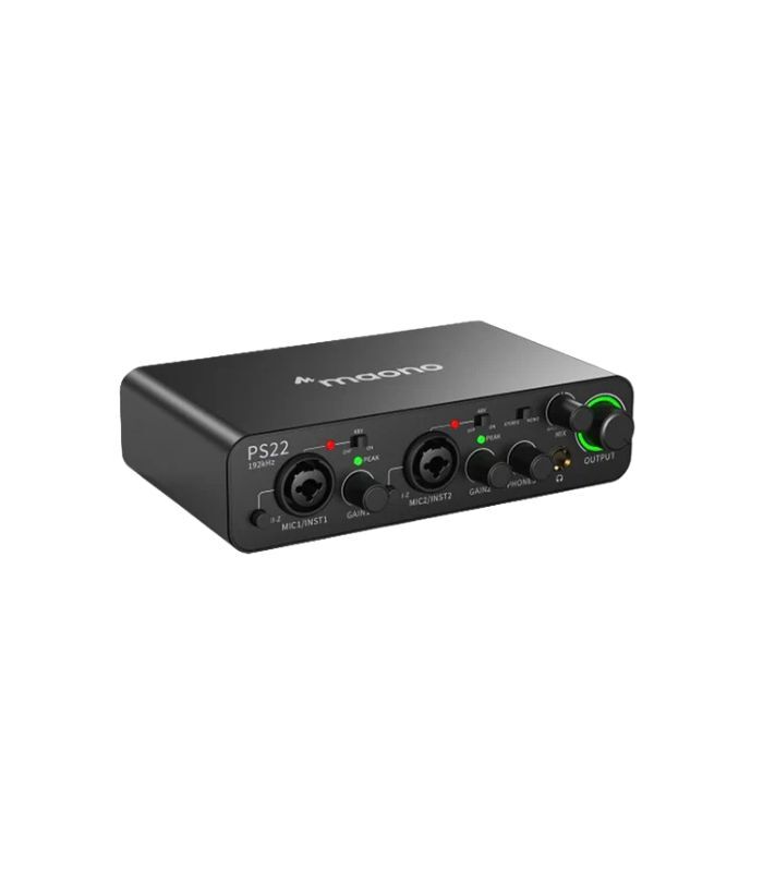 MAONO - Maono PS22 Audio Interface for Recording, Music Production, Guitar - Image 4