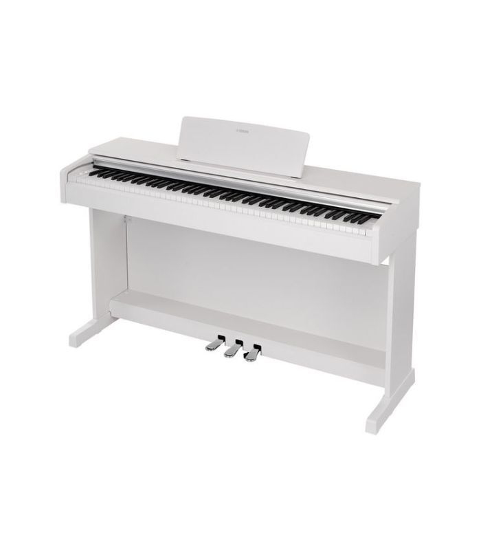 Yamaha - Arius YDP-145 WH Digital Piano With Bench - White - Image 1
