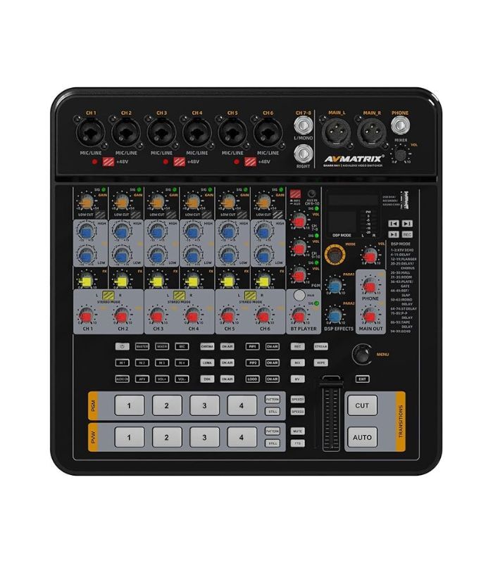 AVMATRIX SHARK H4M All-In-One 4-Ch HDMI Audio & Video Switcher - Image 2