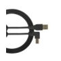 UDG - U95004BL UDG Ultimate Audio Cable USB 2.0 A-B Black Angled 1m