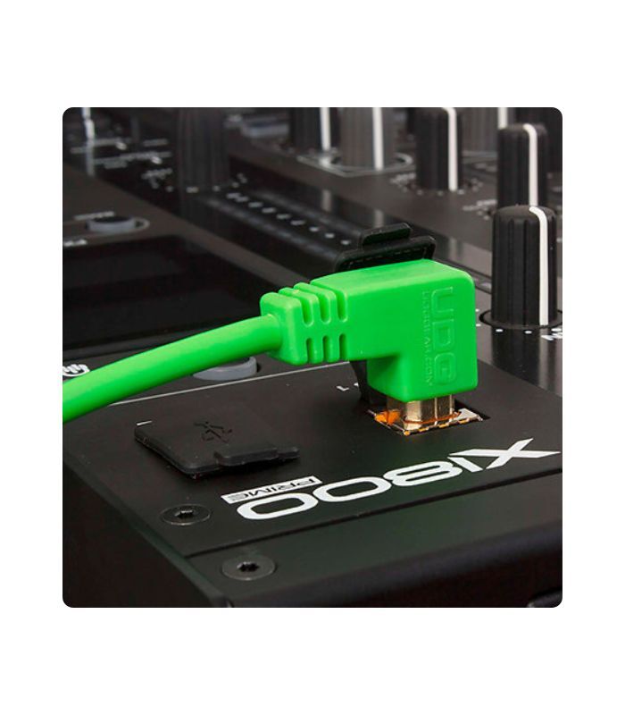 UDG - U95006GR UDG Ultimate Audio Cable USB 2.0 A-B Green Angled 3m - Image 6