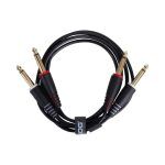 UDG - U97002BL UDG Ultimate Audio Cable Set 1/4" Jack - 1/4" Jack Black 1.5m