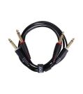 UDG - U97004BL UDG Ultimate Audio Cable Set 1/4" Jack - 1/4" Jack Black 3m