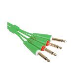 UDG - U97002GR UDG Ultimate Audio Cable Set 1/4" Jack - 1/4" Jack Green 1.5m - Image 3