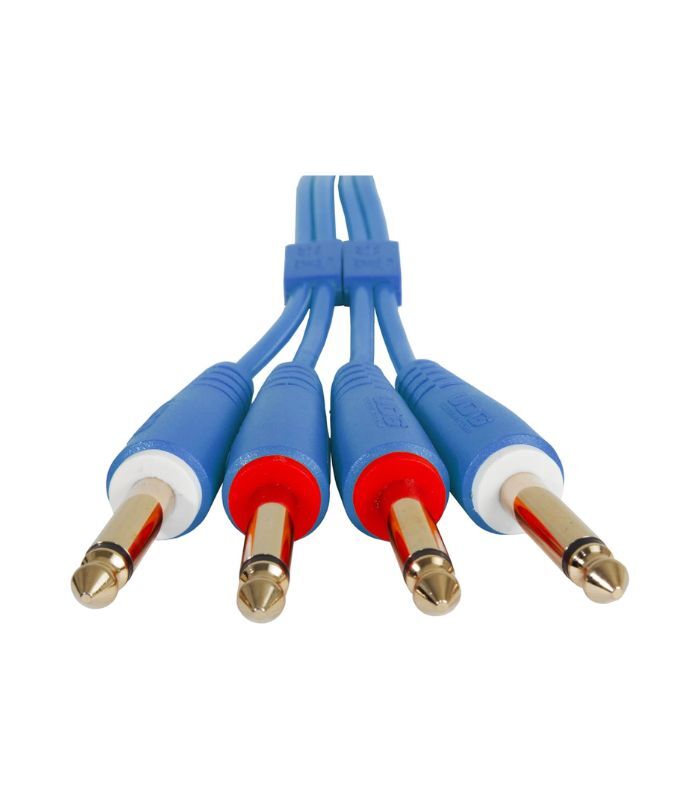 UDG - U97002LB UDG Ultimate Audio Cable Set 1/4" Jack - 1/4" Jack Blue 1.5m - Image 4