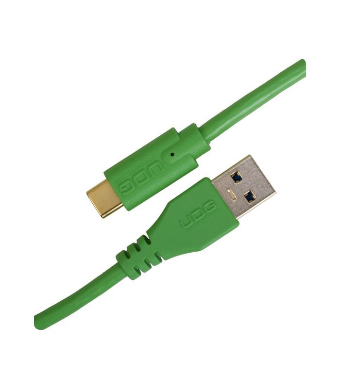 ⁦يو دي جي - يو ٩٨٠٠١ جي ار يو دي جي ألتيميت كيبل صوت يو اس بي ٣.٢ سي-اي مستقيم ١.٥ متر - أخضر⁩ - الصورة ⁦2⁩