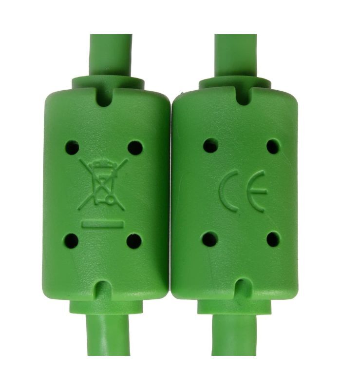 ⁦يو دي جي - يو ٩٨٠٠١ جي ار يو دي جي ألتيميت كيبل صوت يو اس بي ٣.٢ سي-اي مستقيم ١.٥ متر - أخضر⁩ - الصورة ⁦5⁩