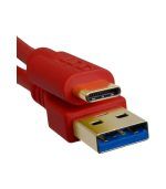 UDG - U98001RD UDG Ultimate Audio Cable USB 3.2 C-A Straight 1.5m Red - Image 4