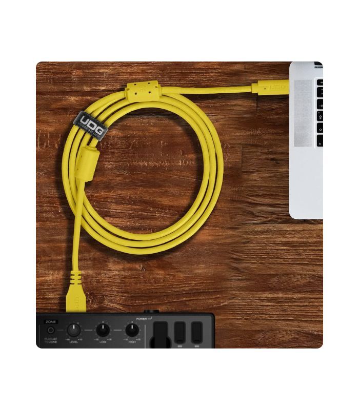 UDG - U98001YL UDG Ultimate Audio Cable USB 3.2 C-A Straight 1.5m Yellow - Image 7