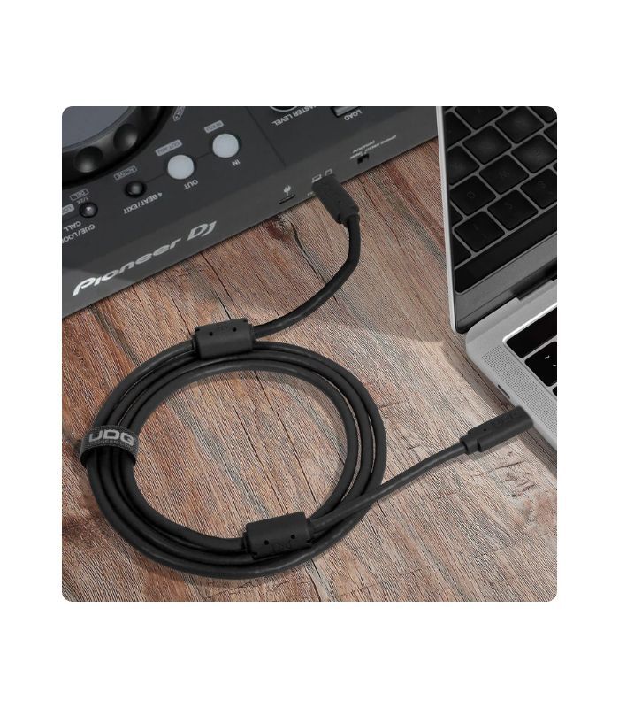UDG - U99001BL UDG Ultimate Audio Cable USB 3.2 C-C Straight 1.5m - Black - Image 6