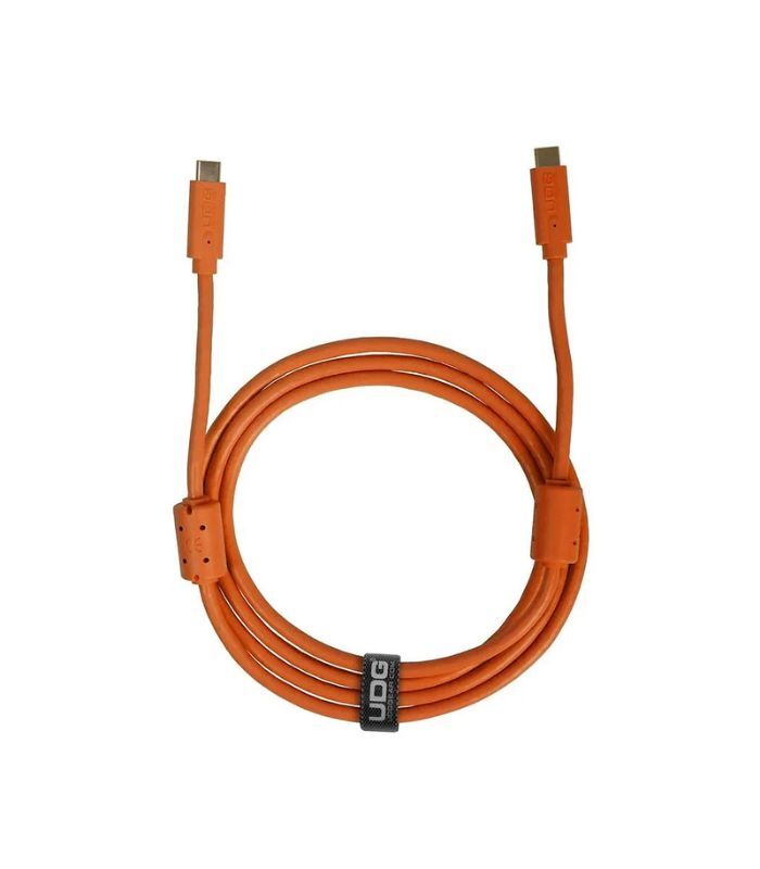 U99001OR UDG - U99001OR UDG Ultimate Audio Cable USB 3.2 C-C Straight 1.5m - Orange - Image 1