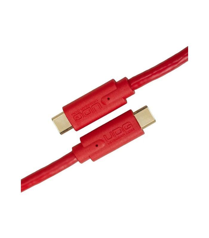 UDG - U99001RD UDG Ultimate Audio Cable USB 3.2 C-C Straight 1.5m - Red - Image 3
