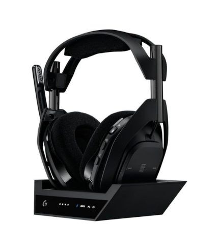 Logitech G Astro A50 X LIGHTSPEED Wireless Gaming Headset + Base Station, PRO-G GRAPHENE, PLAYSYNC across Xbox Series X|S + PS5 + PC/mac, Bluetooth, HDMI 2.1 Passthru - Black
