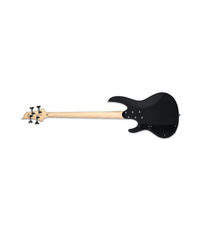 ESP - LTD B-10 Series 4-String Electric Bass, Black Satin Finish, ESP Gig Bag Included - Image 3