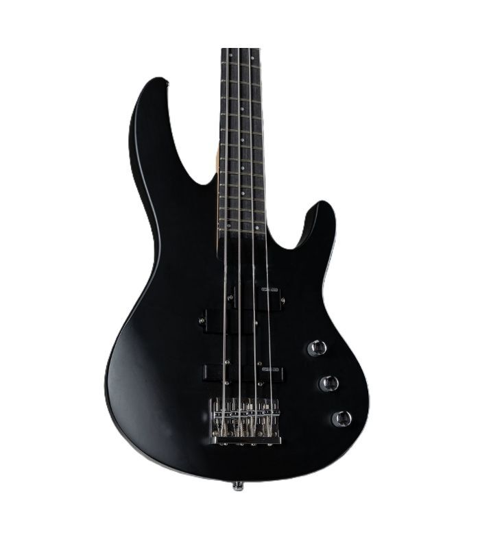 ESP - LTD B-10 Series 4-String Electric Bass, Black Satin Finish, ESP Gig Bag Included - Image 6