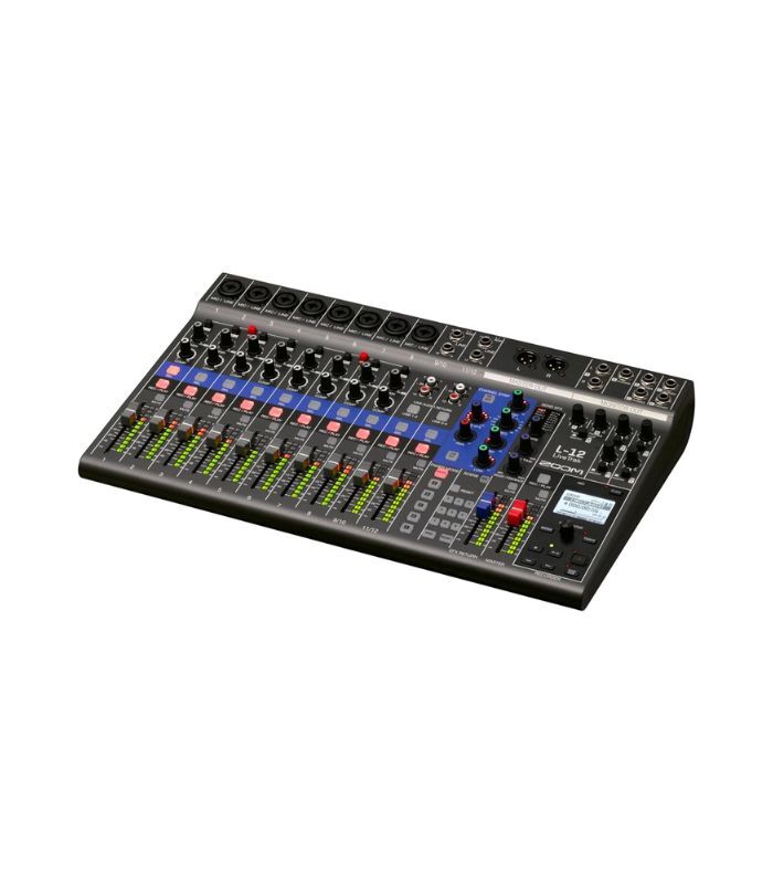 Zoom L-12 LiveTrak Digital Mixer Recorder - 12 Channels- 2 Years Warranty - Image 3