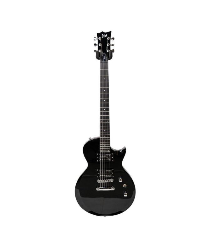 ESP - LTD Eclipse Series Electric Guitar Package Black Finish Includes Amp, Gig Bag, Tuner, Strap, Cable - Image 4