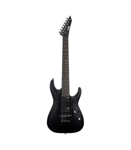 MH-17 (4) ESP - LTD MH17Kit 7-Strings Electric Guitar Black Finish Includes ESP Gig Bag - Image 1