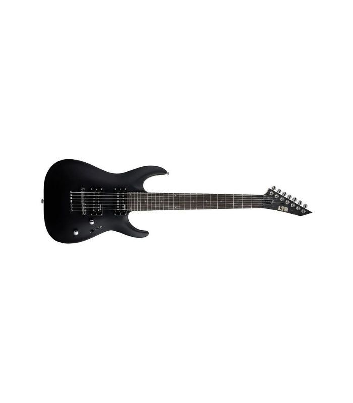 ESP - LTD MH17Kit 7-Strings Electric Guitar Black Finish Includes ESP Gig Bag - Image 3