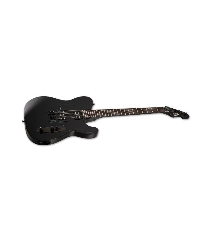 ESP - LTD TE-200 Series Electric Guitar Black Finish - Image 7