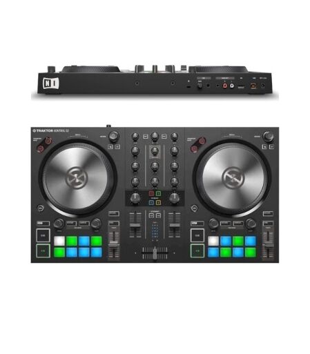 traktor kontrol s2 mk3-01 Native Instruments Traktor Kontrol S2 MK3 2-channel DJ Controller Complete 2-deck USB DJ Control Surface, Audio Interface, and Software System for Mac or PC