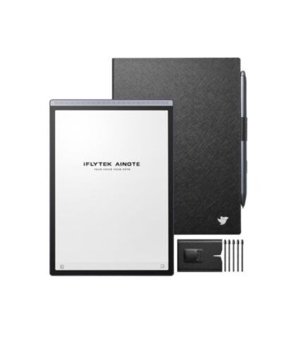 iFLYTEK AINOTE Air2 8.2" E Ink Tablet with Pen, Voice-to-Text, Language Translation, Android System, WiFi & Bluetooth - Digital Notebook for Note Taking, Study, and Meetings with ChatGPT Support