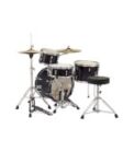 Pearl Roadshow 4-pcs Drum Set 1812B/1007T/1410F/1350S with Cymbal & Hardware Jet Black Finish - Image 3