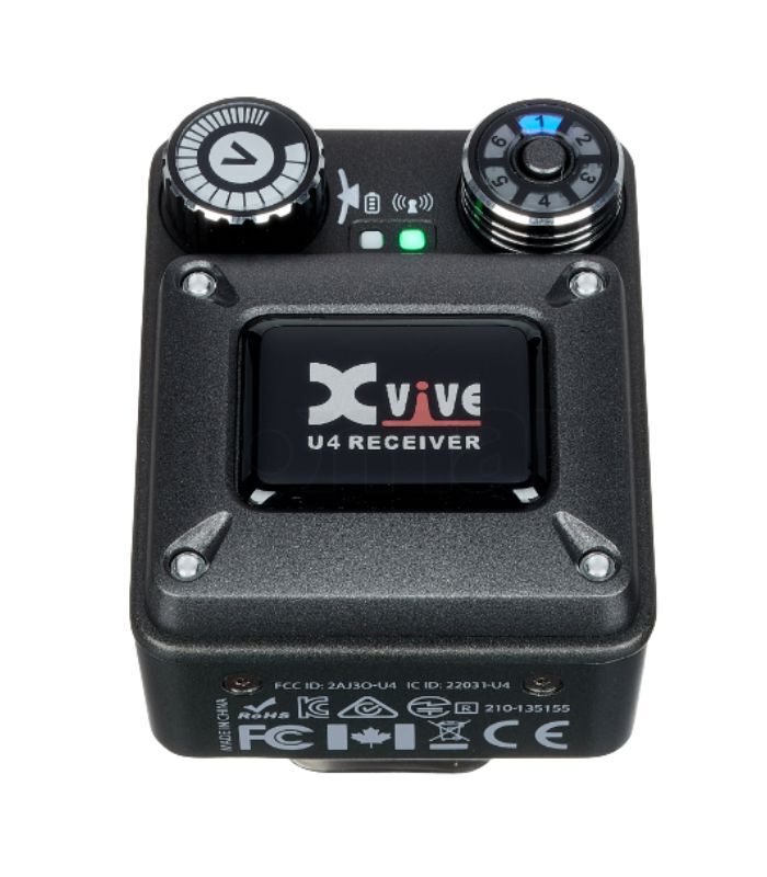 Xvive - U4T9 In-Ear Monitor Wireless System 1 x U4, 1 x T9 Earbuds & 1 x CU4 Hard Case - Image 9